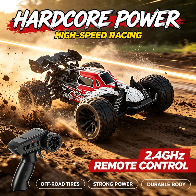 Rc Hobby Grade Monster Truck - RC Araba 20KM/S Yüksek Hızlı 4WD
