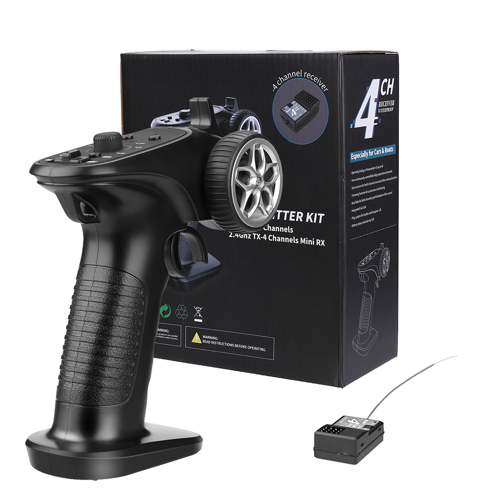 Rc Hobby Shops - GA-4H-TX 4 Kanallı 2.4GHz Uzaktan Kumandalı