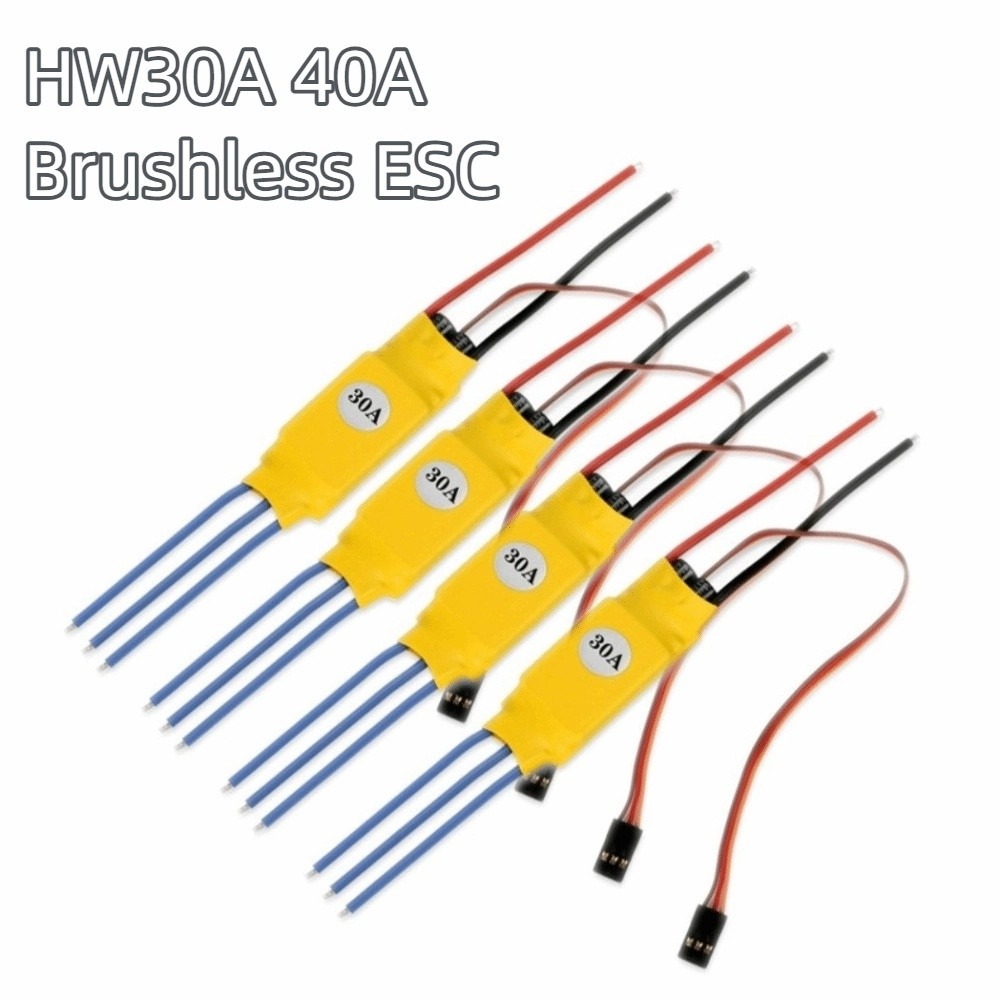 Rc Plane Hobby Zone - HW30A 40A Fırçasız ESC Muz Kafa