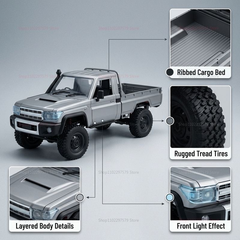 MN82 Geliştirilmiş PRO Off-Roa - Rc Hobby Grade Truck incelemesi ve fiyatı