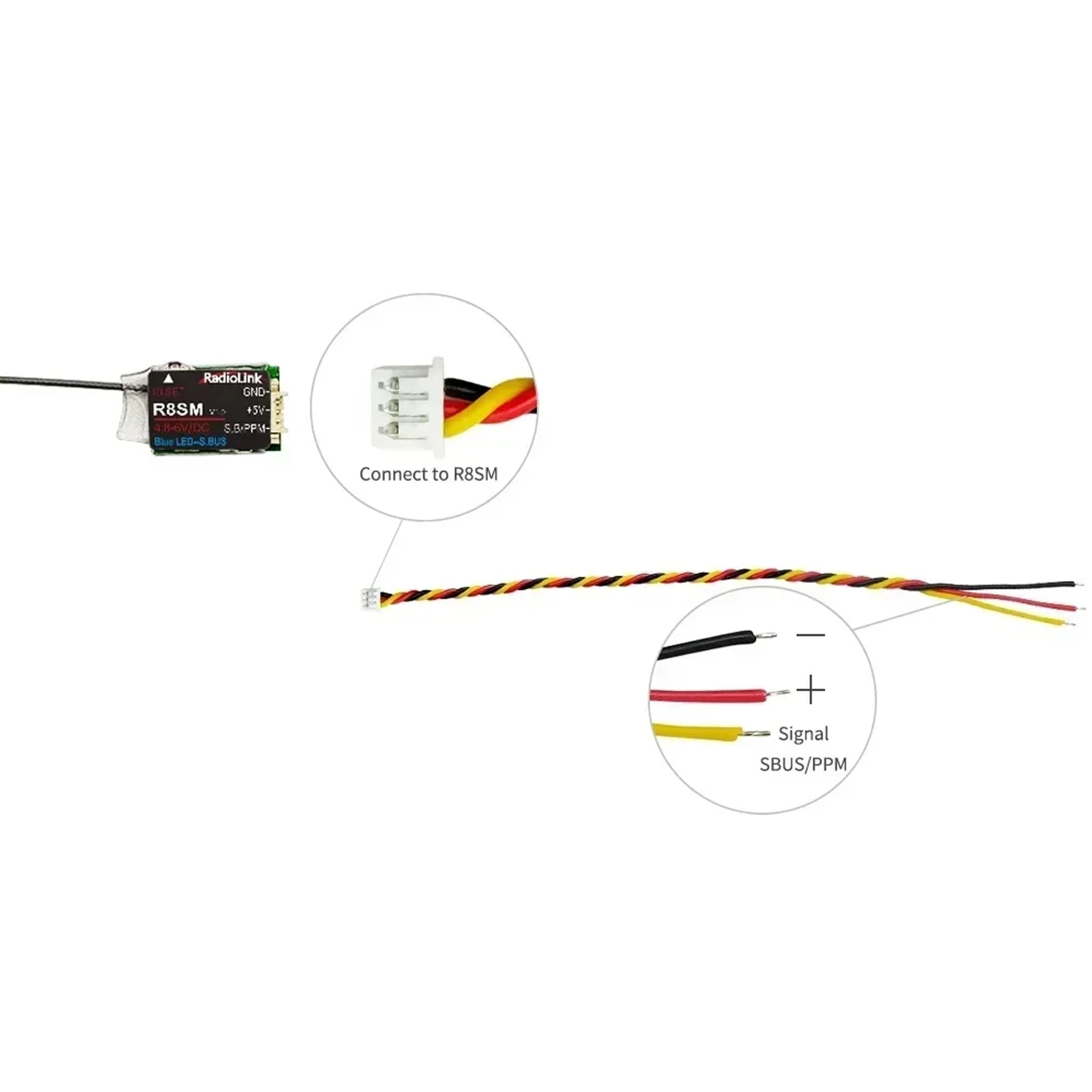 Radiolink R8SM 8 Kanal 2.4G Mi - Receiver Sbus 8Ch incelemesi ve fiyatı