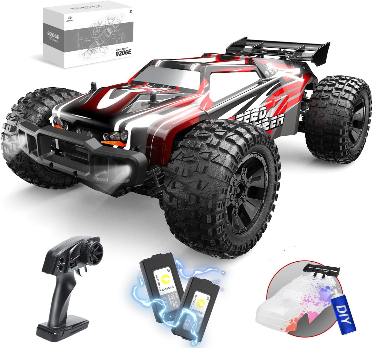 1:10 Ölçekli, Kendin Yap Ek Ka - Rc Hobby Grade Monster Truck incelemesi ve fiyatı