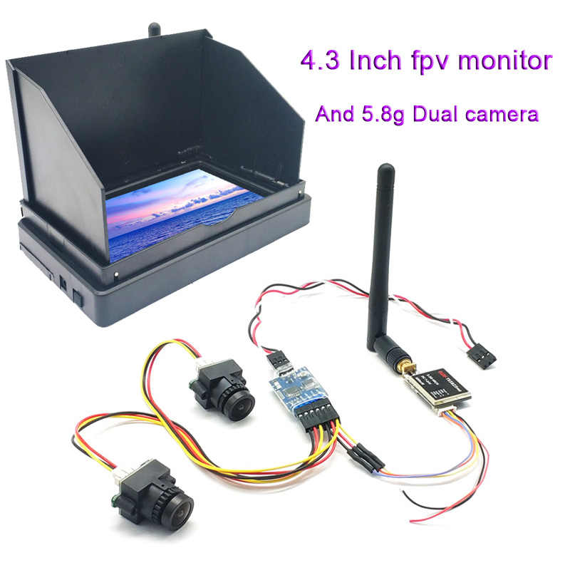 5.8G 48CH 4.3 inç FPV monitör  - Rc Plane Hobby Zone incelemesi ve fiyatı