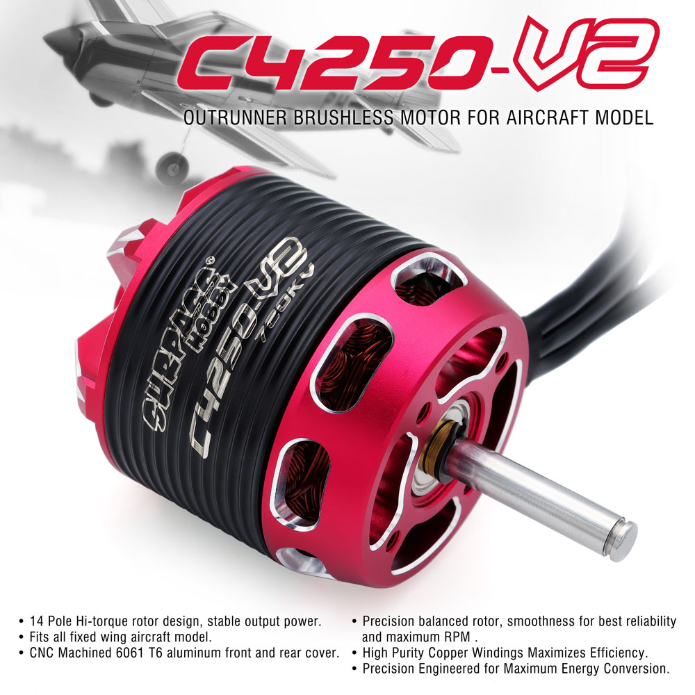 SURPASS HOBBY C4240 750KV/850K - Rc Hobby Motor incelemesi ve fiyatı